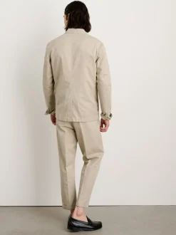 Hot Alex Mill Mercer Blazer In Cotton Linen Silver Cloud