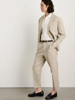 Hot Alex Mill Mercer Blazer In Cotton Linen Silver Cloud