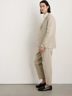 Hot Alex Mill Mercer Blazer In Cotton Linen Silver Cloud