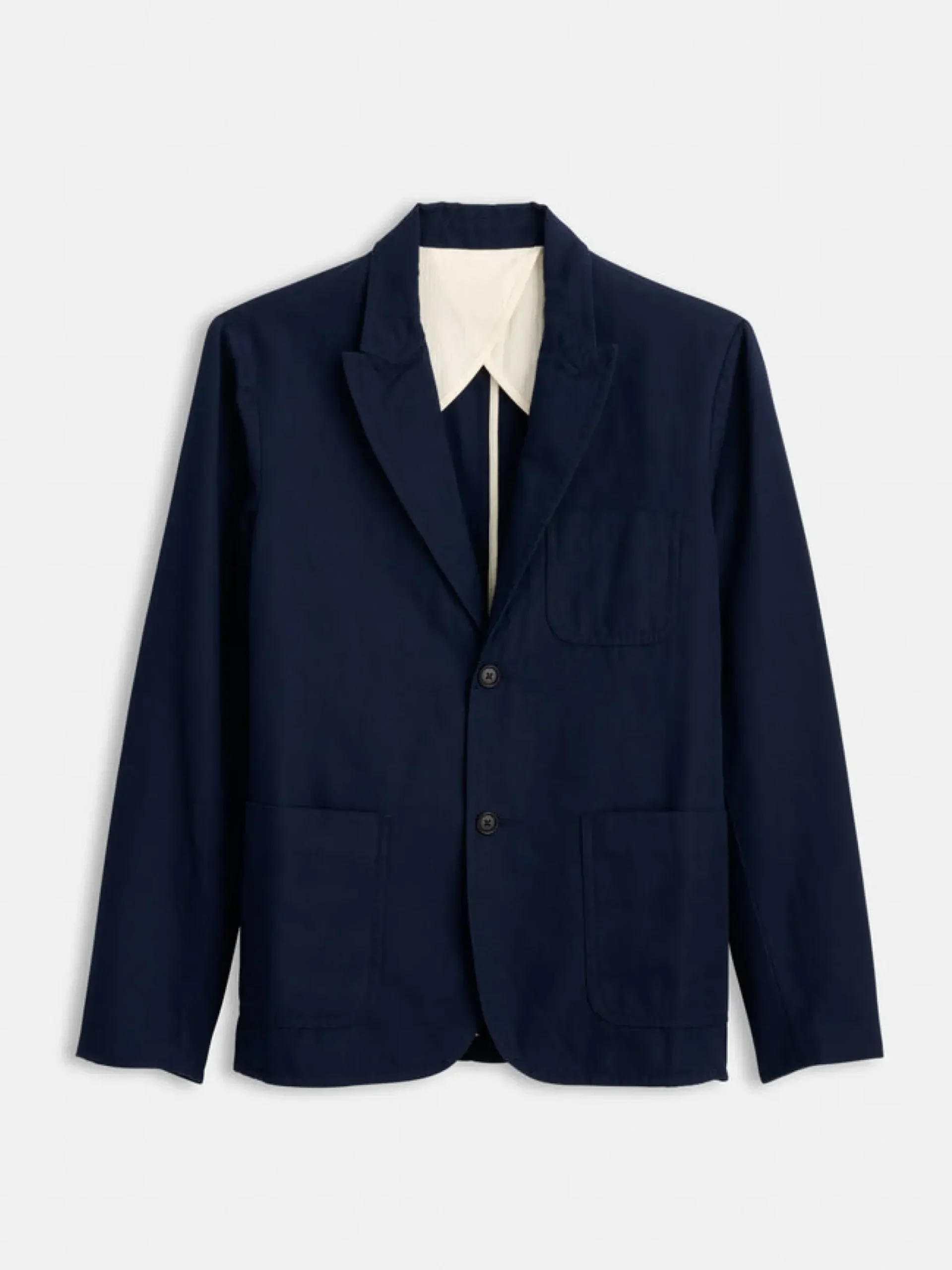 Fashion Alex Mill Mercer Blazer In Cotton Linen Dark Navy