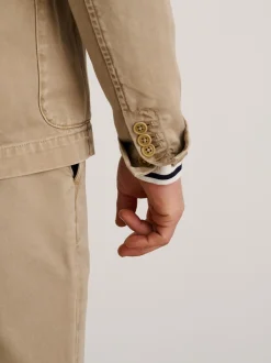 Clearance Alex Mill Mill Blazer In Vintage Wash Chino Faded Khaki