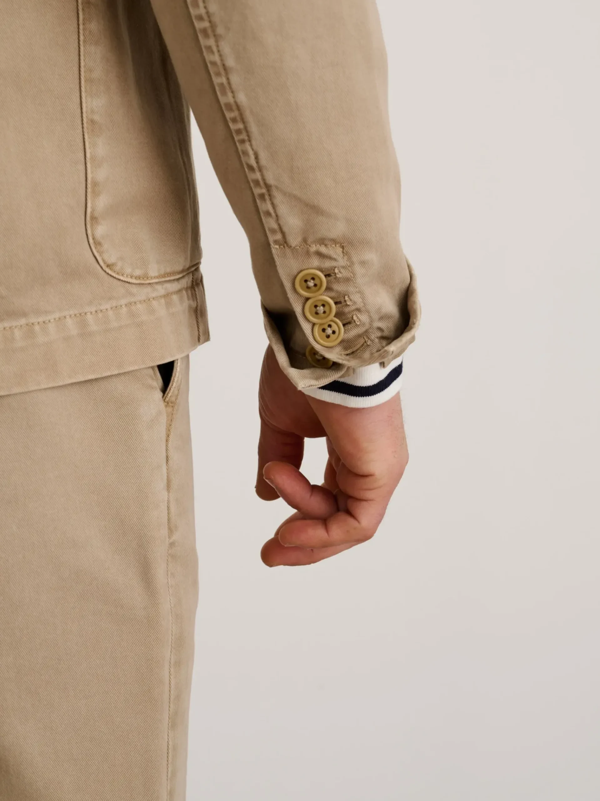 Clearance Alex Mill Mill Blazer In Vintage Wash Chino Faded Khaki