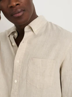 Outlet Alex Mill Mill Shirt In Flax Linen