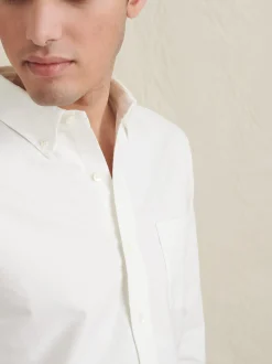Discount Alex Mill Mill Shirt In Garment Dyed Oxford White