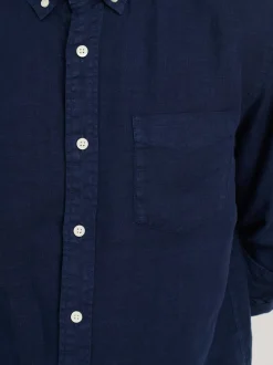 Fashion Alex Mill Mill Shirt In Linen Navy