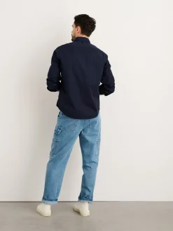 Fashion Alex Mill Mill Shirt In Paper Poplin Dark Navy