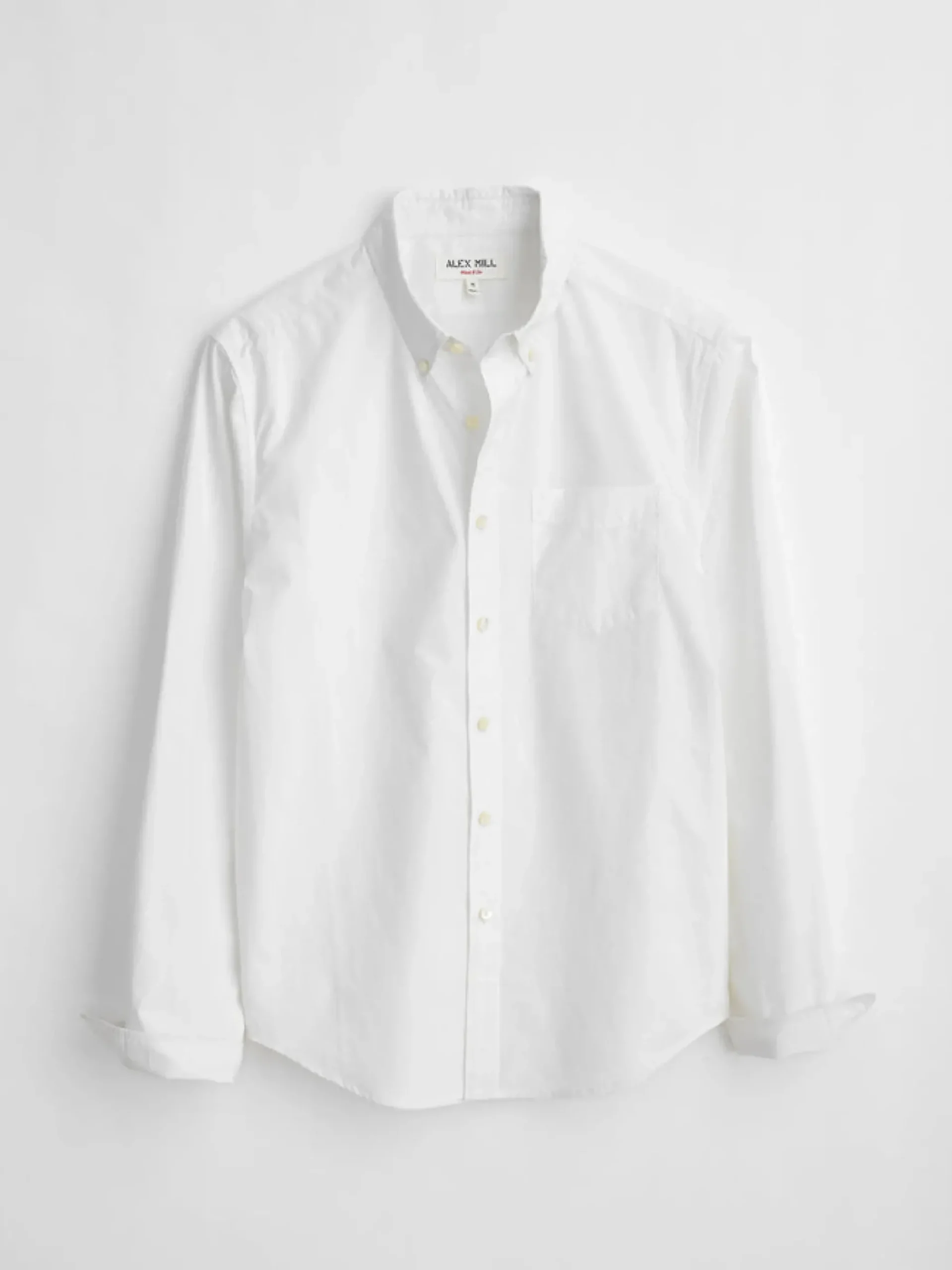 Clearance Alex Mill Mill Shirt In Paper Poplin White