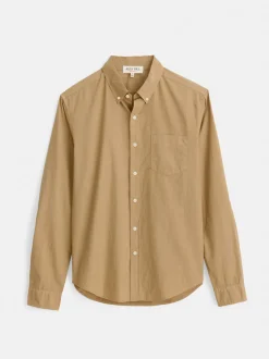 Best Alex Mill Mill Shirt In Paper Poplin Medium Khaki