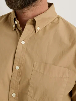 Best Alex Mill Mill Shirt In Paper Poplin Medium Khaki