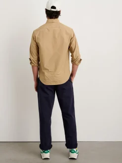 Best Alex Mill Mill Shirt In Paper Poplin Medium Khaki