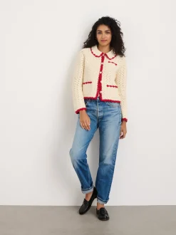 Outlet Alex Mill Molly Hand-Crochet Cardigan