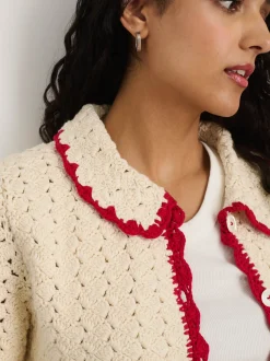 Outlet Alex Mill Molly Hand-Crochet Cardigan