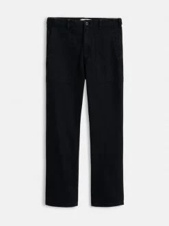 Discount Alex Mill Neil Pant In Herringbone Washed Black