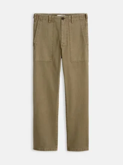 Outlet Alex Mill Neil Pant In Herringbone Vintage Olive