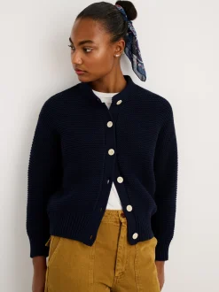 Outlet Alex Mill Nico Cardigan In Cotton Dark Navy