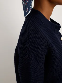 Outlet Alex Mill Nico Cardigan In Cotton Dark Navy