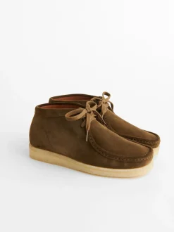 Outlet Alex Mill Padmore & Barnes Suede Boot Antilope