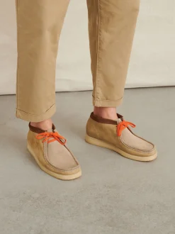 Outlet Alex Mill Padmore & Barnes Suede Boot Khaki Mix