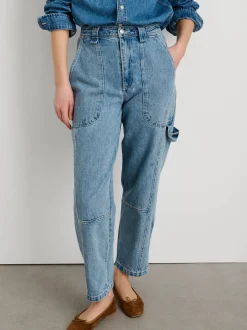 Sale Alex Mill Phoebe Pant In Denim