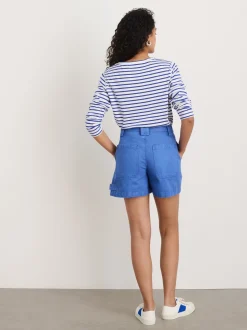 Outlet Alex Mill Phoebe Shorts In Garment Dyed Denim French Blue