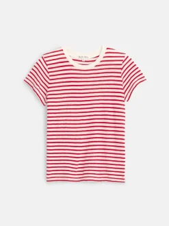 Best Alex Mill Prospect Tee In Stripe Red/White