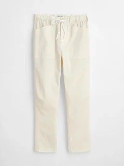 Clearance Alex Mill Pull-On Button Fly Pant Oat Milk