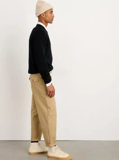 Fashion Alex Mill Reverse Seam Sweater In Superfine Merino Wool Black