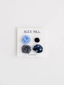 Best Alex Mill Rosette 4-Pack Blue/Black