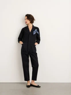 Hot Alex Mill Standard Jumpsuit In Cotton Twill Black