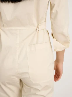 Online Alex Mill Standard Jumpsuit In Cotton Twill Oatmilk