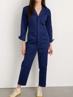 Online Alex Mill Standard Jumpsuit In Cotton Twill Dark Navy