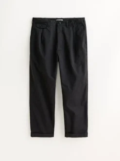 Best Alex Mill Standard Pleated Pant In Chino Black
