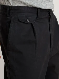 Best Alex Mill Standard Pleated Pant In Chino Black