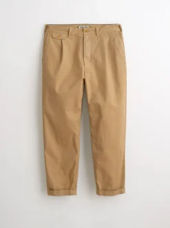 Clearance Alex Mill Standard Pleated Pant In Chino (Long Inseam) Vintage Khaki