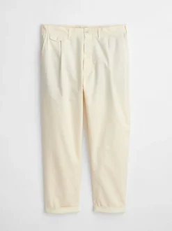 Outlet Alex Mill Standard Pleated Pant In Chino (Long Inseam) Oatmilk