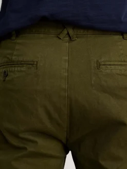 Best Alex Mill Standard Pleated Pant In Chino (Long Inseam) Military Olive