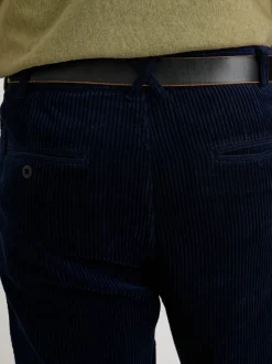 Outlet Alex Mill Standard Pleated Pant In Rugged Cord (Long Inseam) Dark Navy
