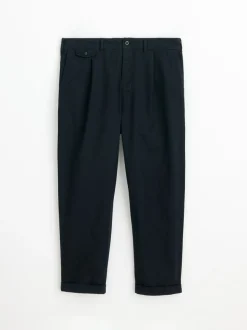 Hot Alex Mill Standard Pleated Pant In Chino (Long Inseam) Black