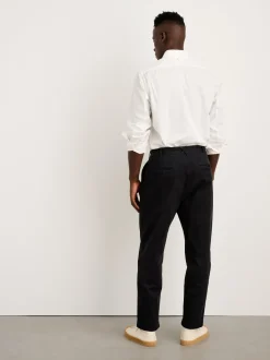 Hot Alex Mill Standard Pleated Pant In Chino (Long Inseam) Black