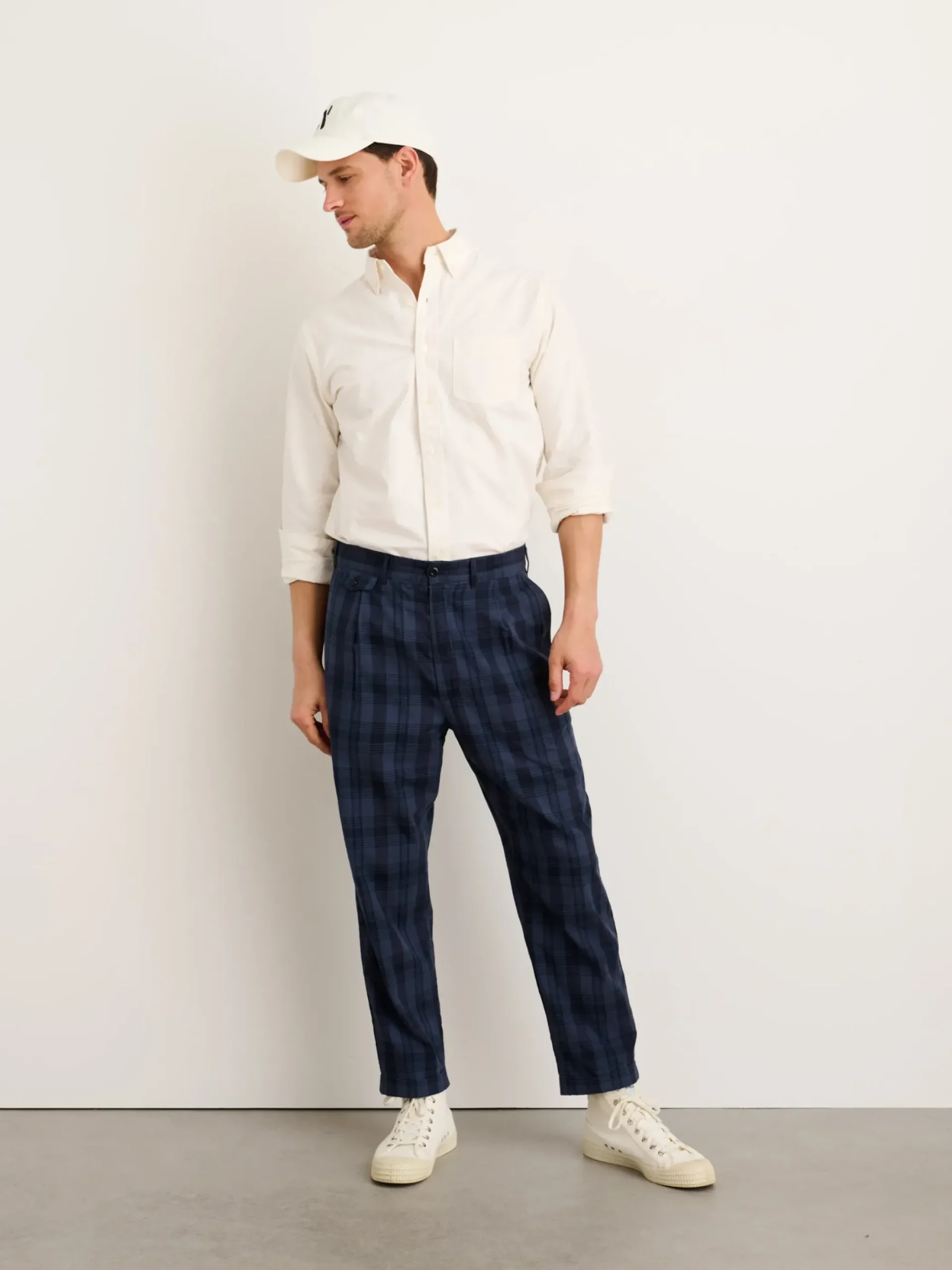 Sale Alex Mill Standard Pleated Pant In Madras