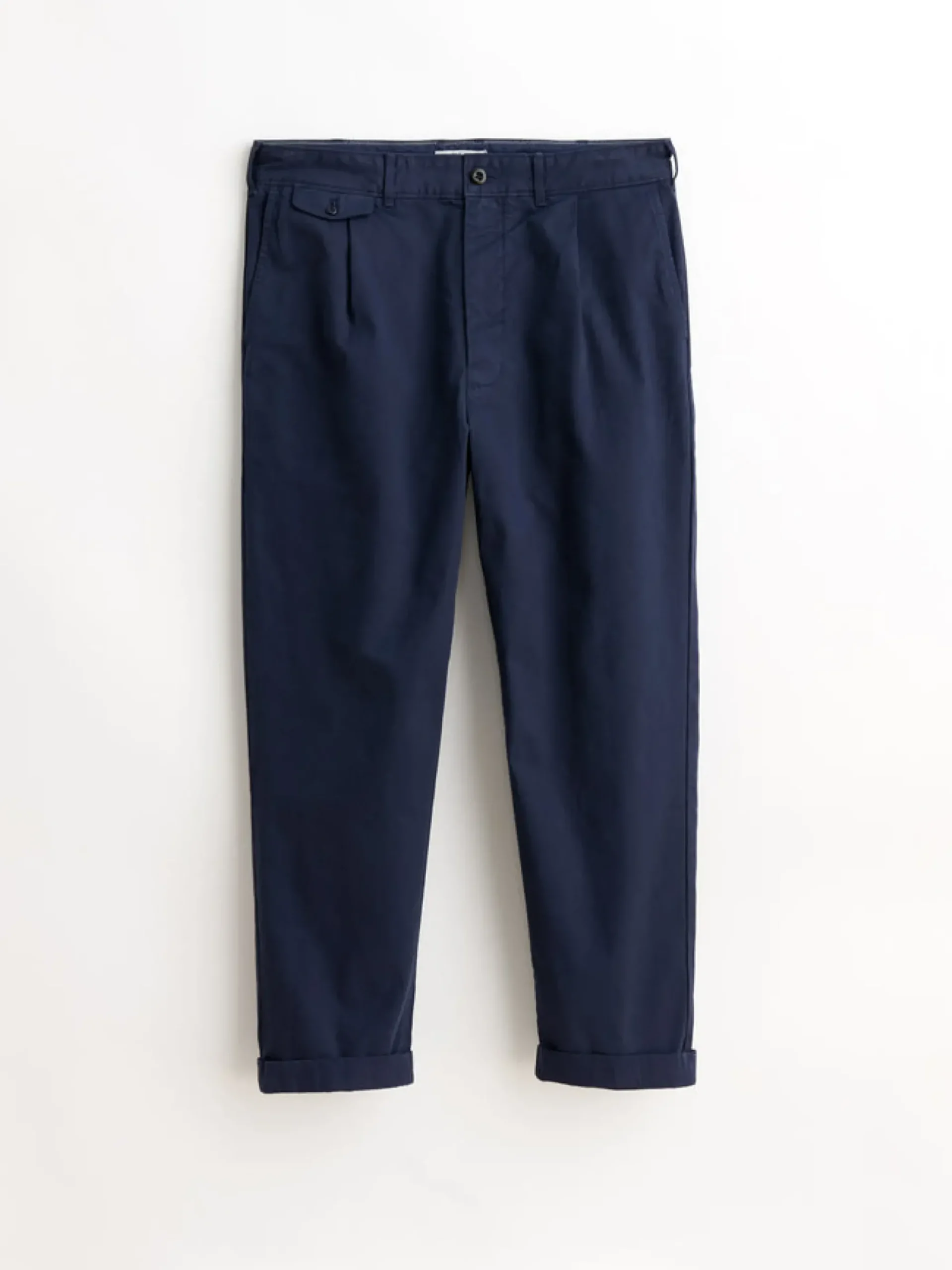 Online Alex Mill Standard Pleated Pant In Chino Dark Navy