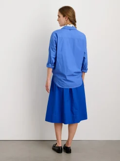 Clearance Alex Mill Standard Shirt In Paper Poplin French Blue