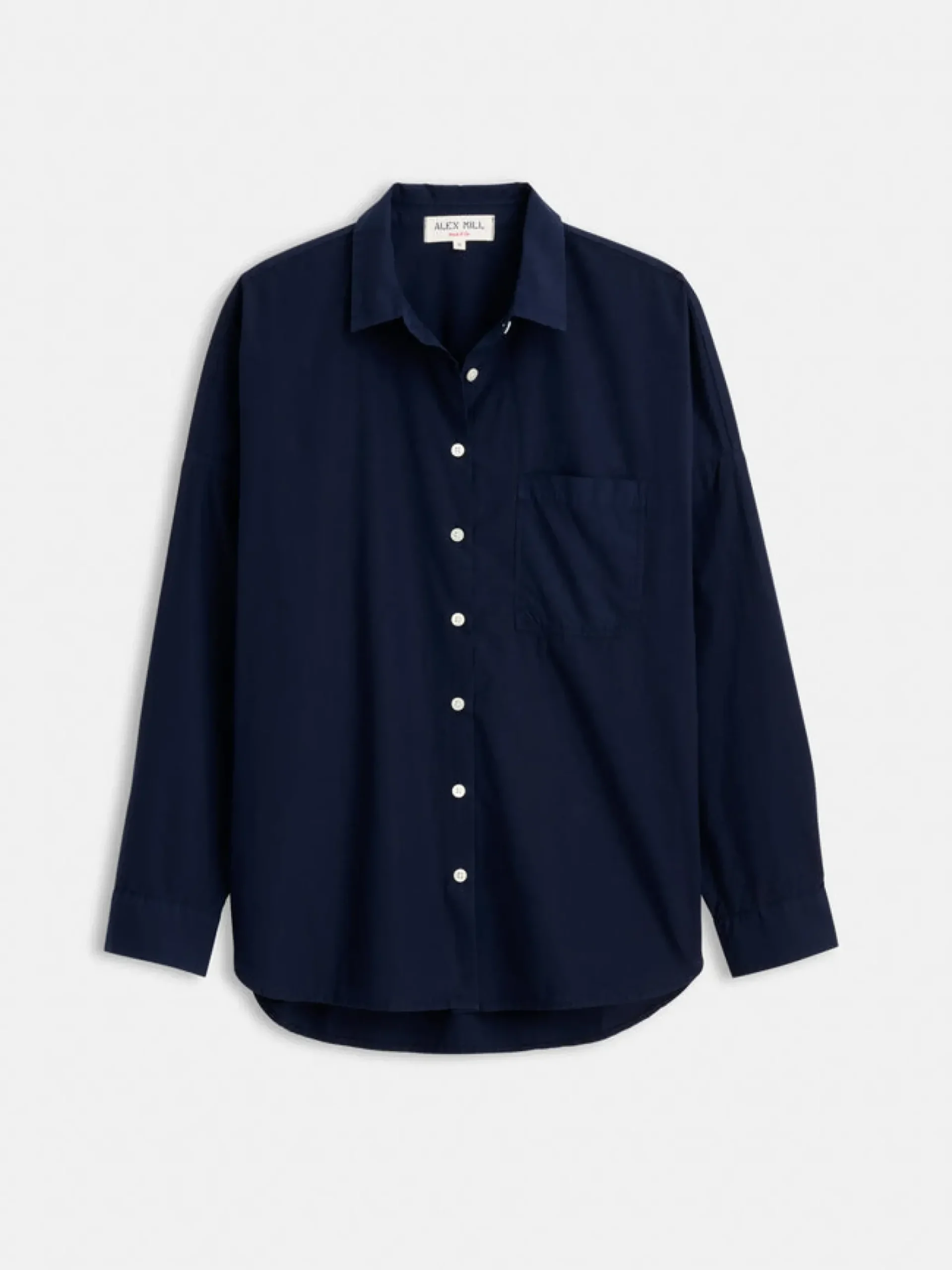 Best Alex Mill Standard Shirt In Paper Poplin White
