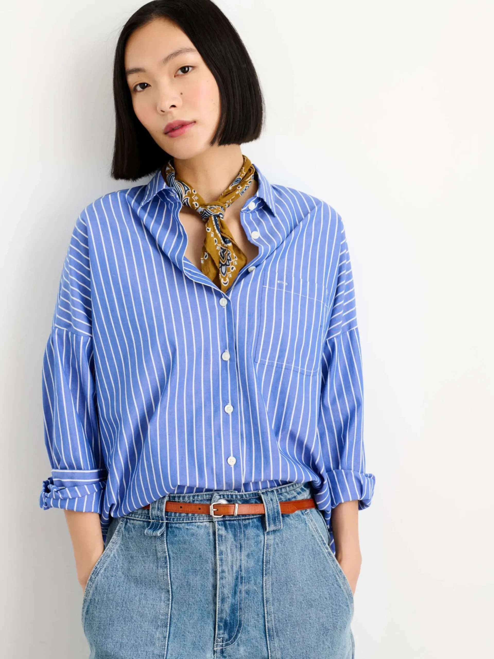Fashion Alex Mill Standard Shirt In Wide Stripe