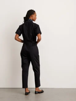 Online Alex Mill Standard Short Sleeve Jumpsuit Black