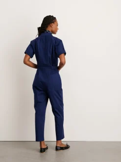 Fashion Alex Mill Standard Short Sleeve Jumpsuit Dark Navy