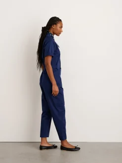 Fashion Alex Mill Standard Short Sleeve Jumpsuit Dark Navy