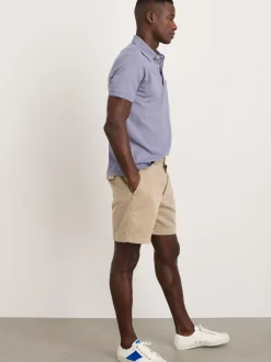 Online Alex Mill Standard Slub Cotton Polo Ceil Blue