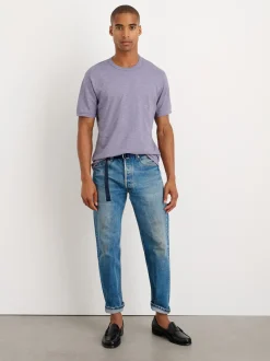 Sale Alex Mill Standard T Shirt In Slub Cotton White