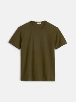 Clearance Alex Mill Standard T Shirt In Slub Cotton Ceil Blue